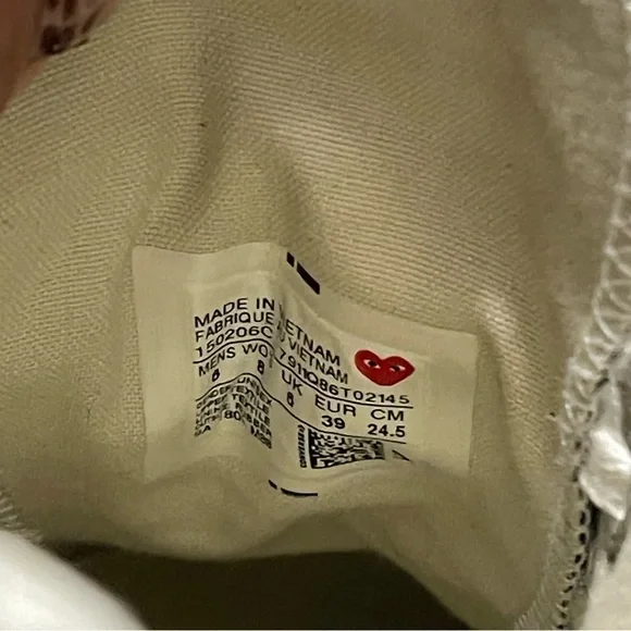 Converse x CDG low top - Picture 6 of 6